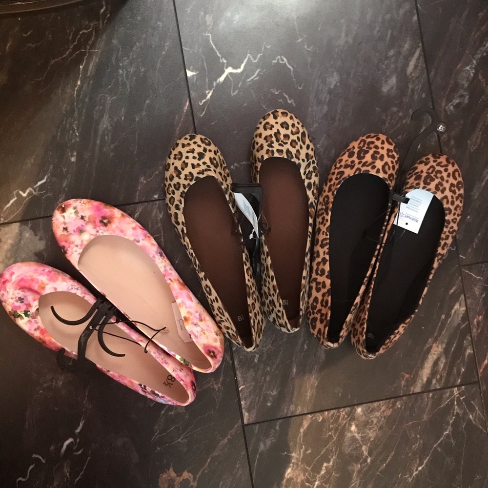 Lot of 3 ballet flats-NWT